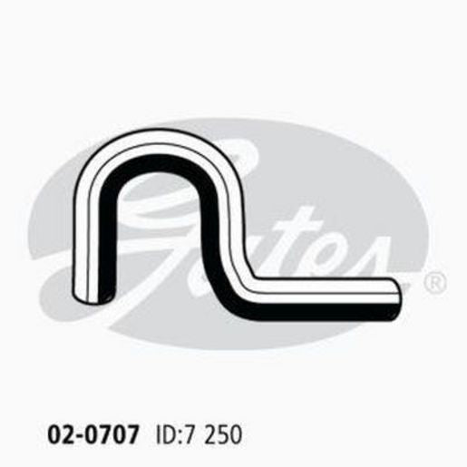 Gates Radiator Hose 02-0707