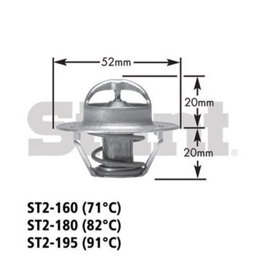 Gates Stant Thermostat ST2-195