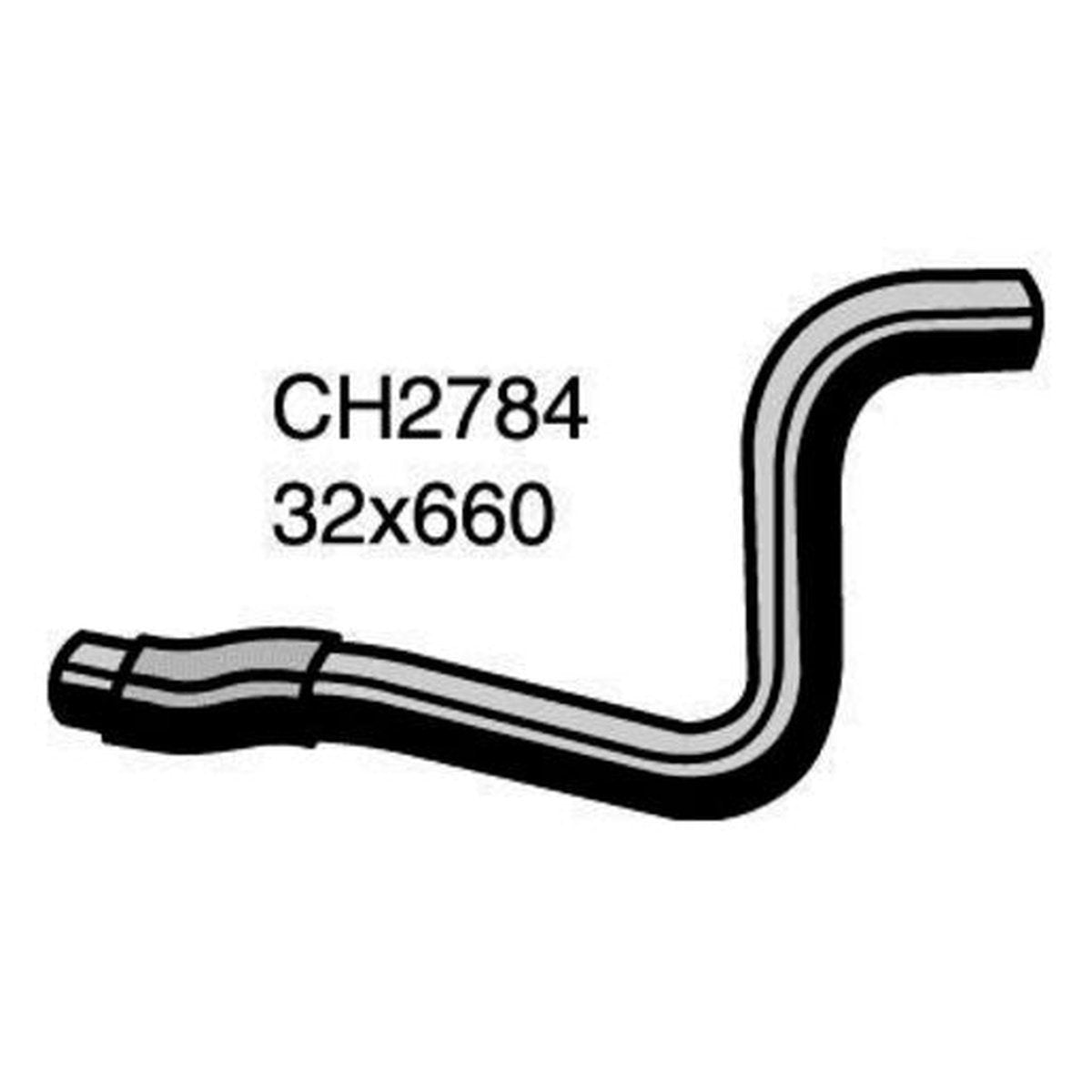 Mackay Bottom Radiator Hose CH2784