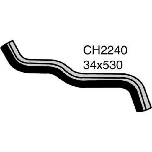 Mackay Bottom Radiator Hose CH2240