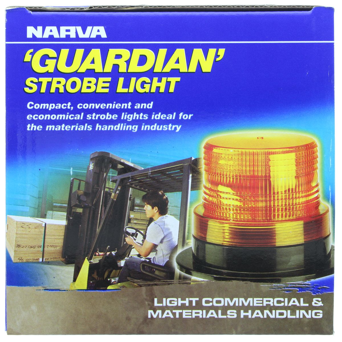 Narva LED Beacon Strobe Light Amber Quad Flash 85369A
