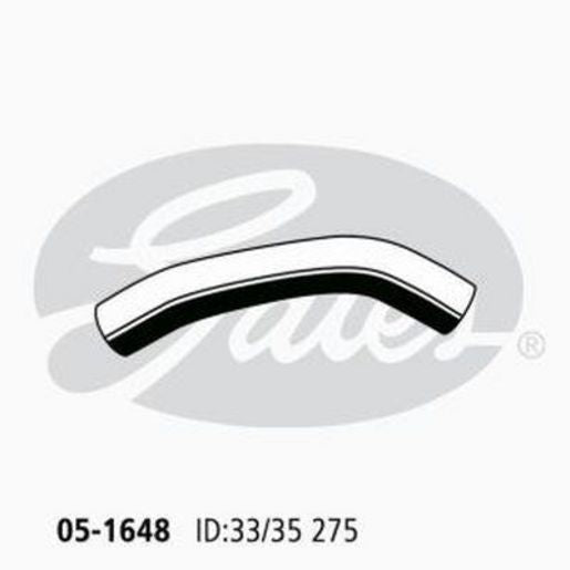Gates Radiator Hose 05-1648