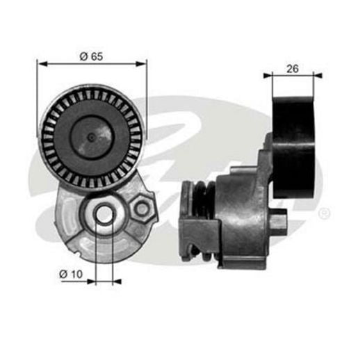 Gates Automatic Belt Tensioner 39009
