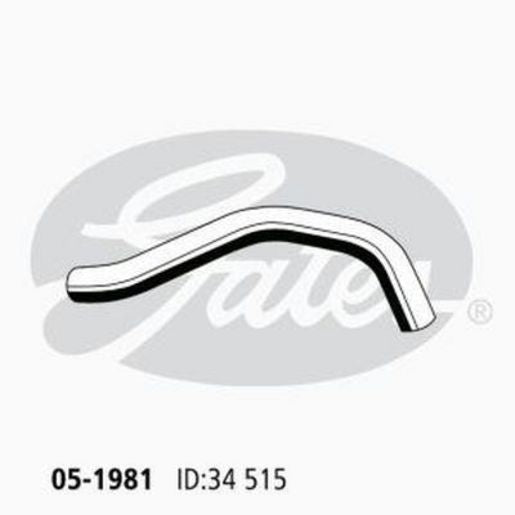 Gates Radiator Hose 29707