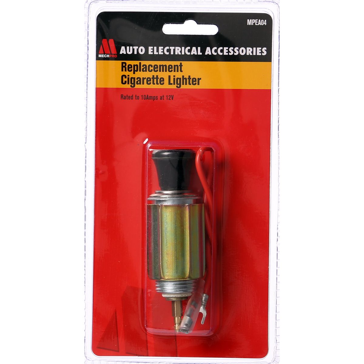 Mechpro Replacement Cigarette Lighter Plug 10A 12V MPEA04