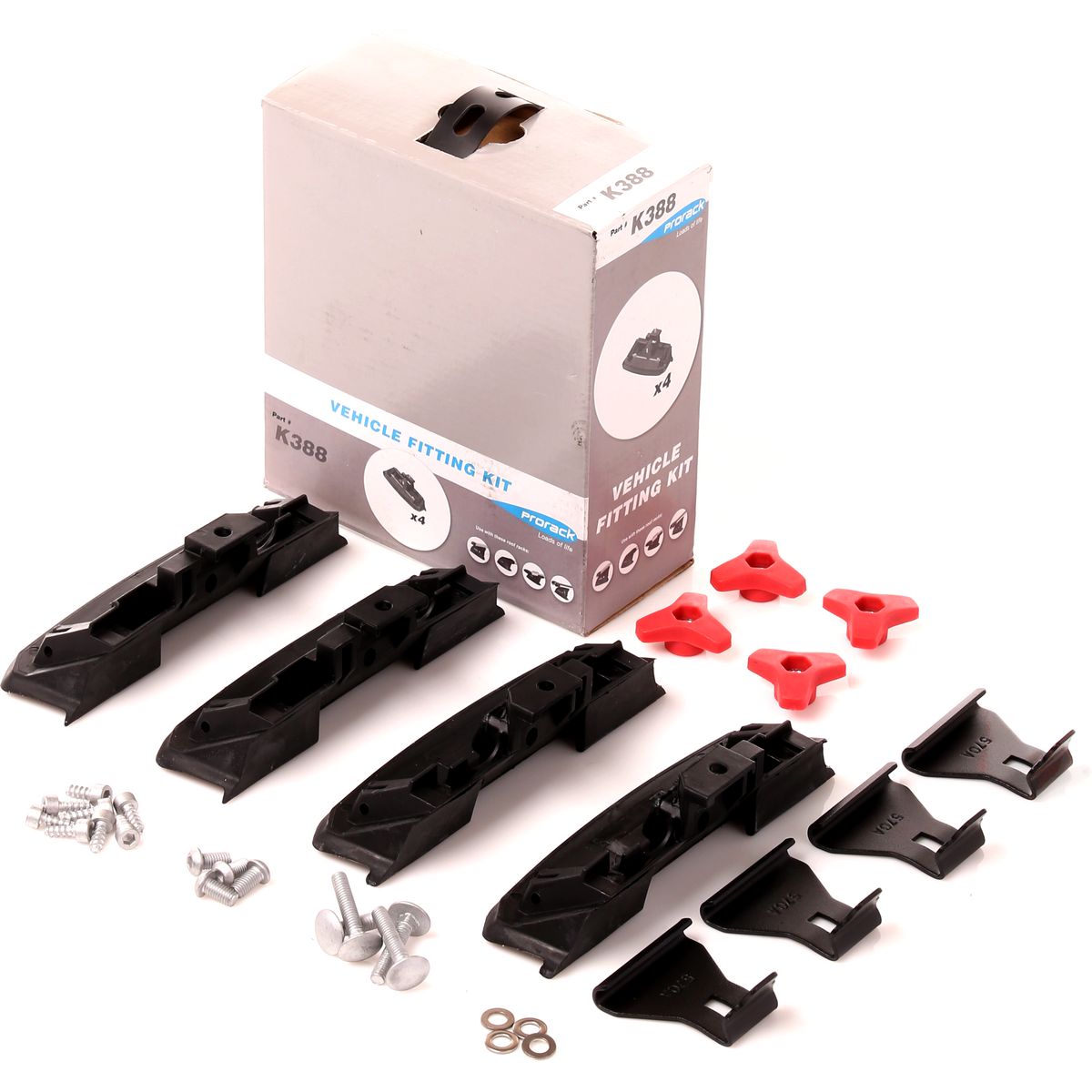 Prorack Roof Rack Fitting Kit Black Suzuki Escudo Grand Vitara 05-13