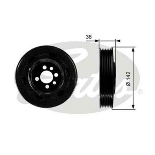 Gates Harmonic Balancer TVD1009