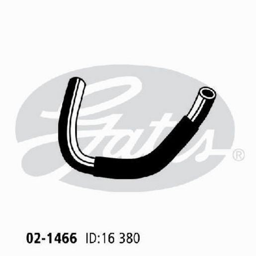 Gates Radiator Hose 02-1466