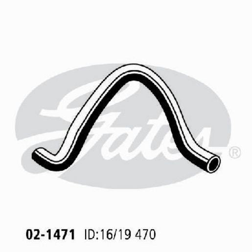 Gates Radiator Hose 02-1471
