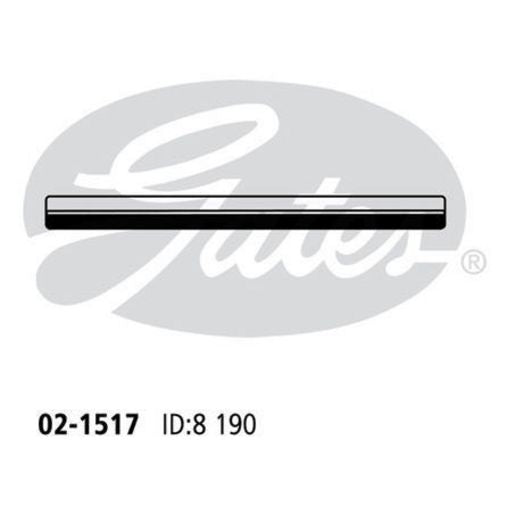 Gates Radiator Hose 02-1517