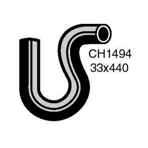 Mackay Top Radiator Hose CH1494
