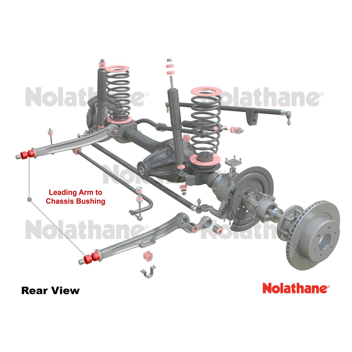 Nolathane Leading Arm Bush Kit 45710