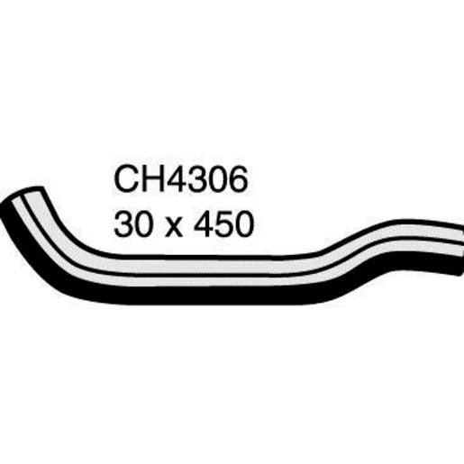 Mackay Top Radiator Hose CH4306