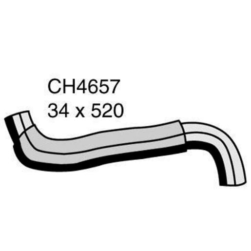 Mackay Top Radiator Hose CH4657