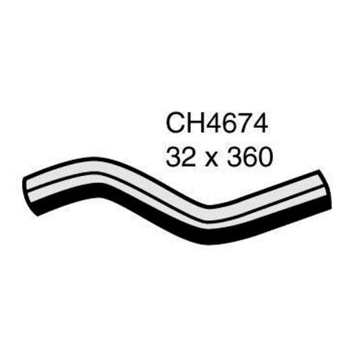 Mackay Top Radiator Hose CH4674