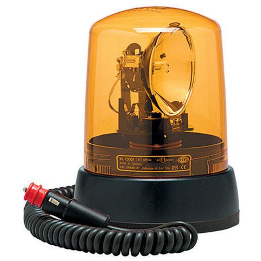 HELLA Rotating Beacon 12V Yellow 1729