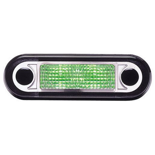 HELLA LED Interior Lamp Narrow Green 95951015