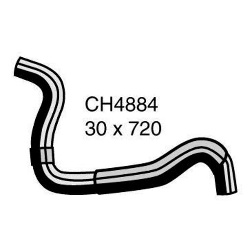 Mackay Top Radiator Hose CH4884