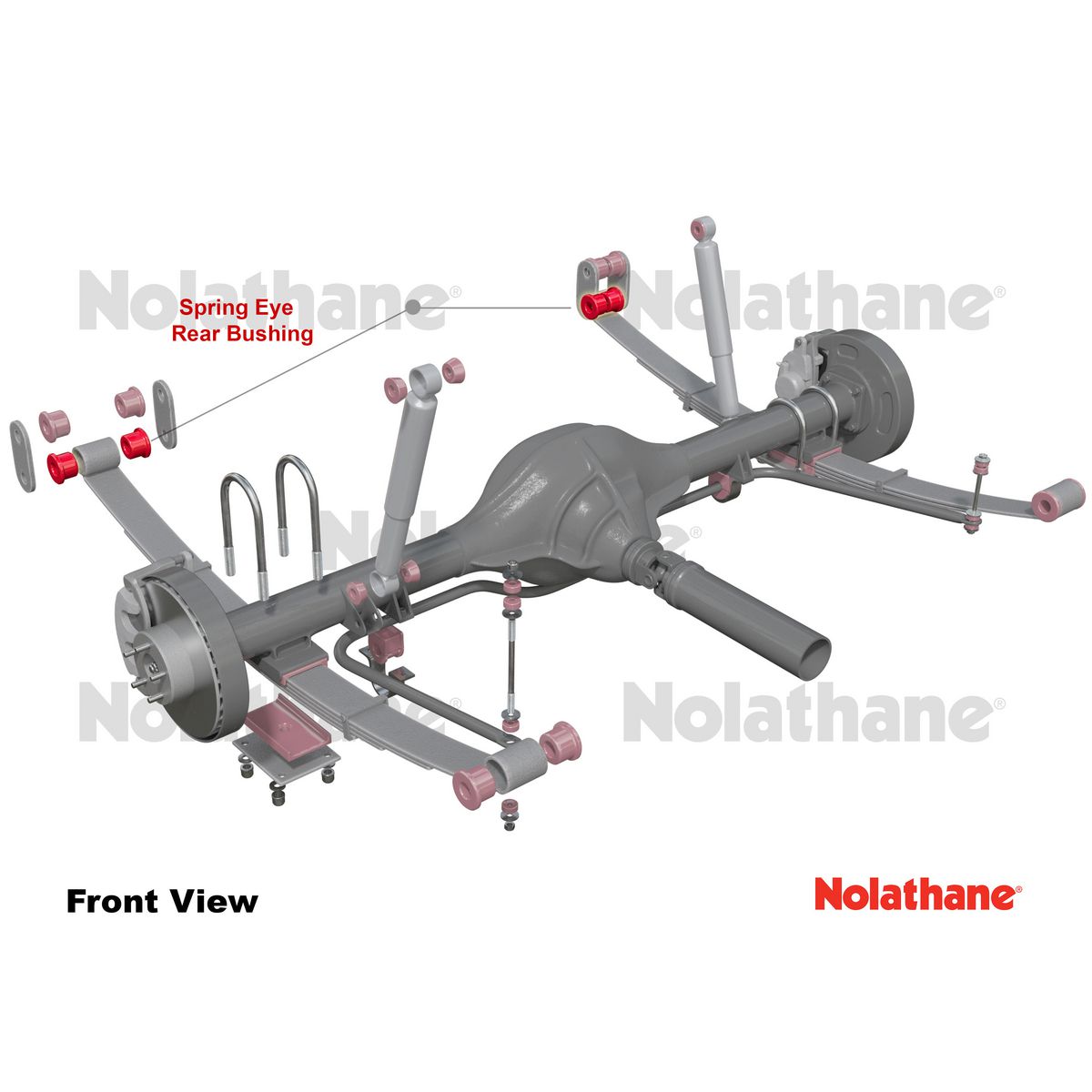 Nolathane Spring Eye Bush Kit 47201
