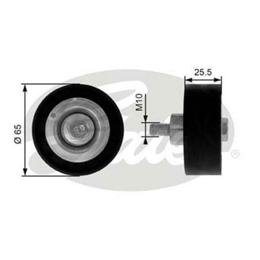 Gates Engine Idler Pulley 36207