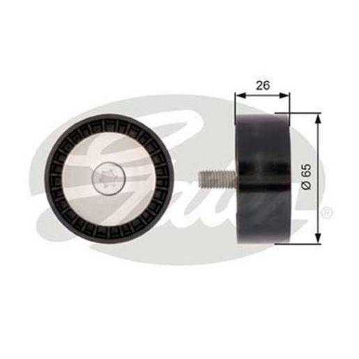 Gates Engine Idler Pulley 36388