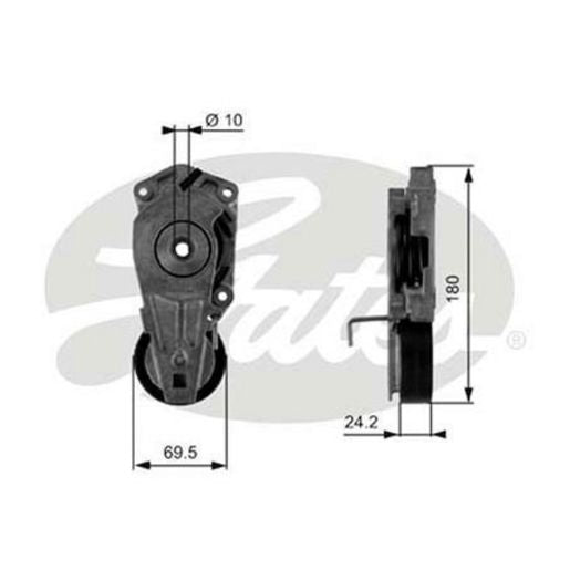 Gates Automatic Belt Tensioner 38405