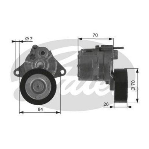 Gates Automatic Belt Tensioner 38415