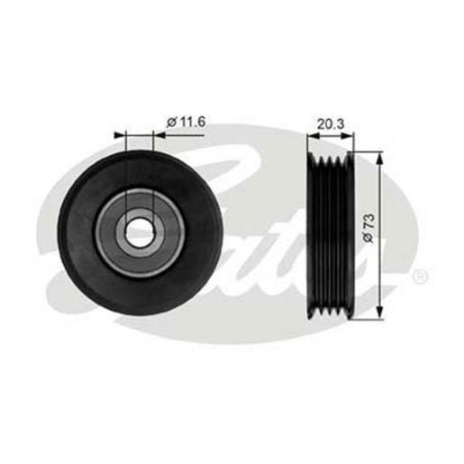 Gates Engine Idler Pulley 38031