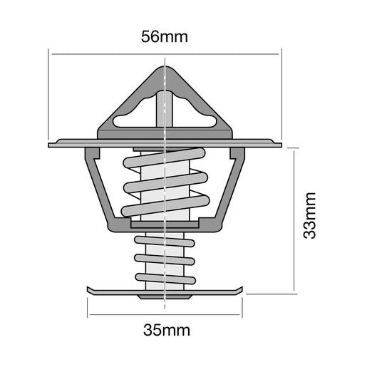 Tridon Thermostat Blister Pack TT235-195