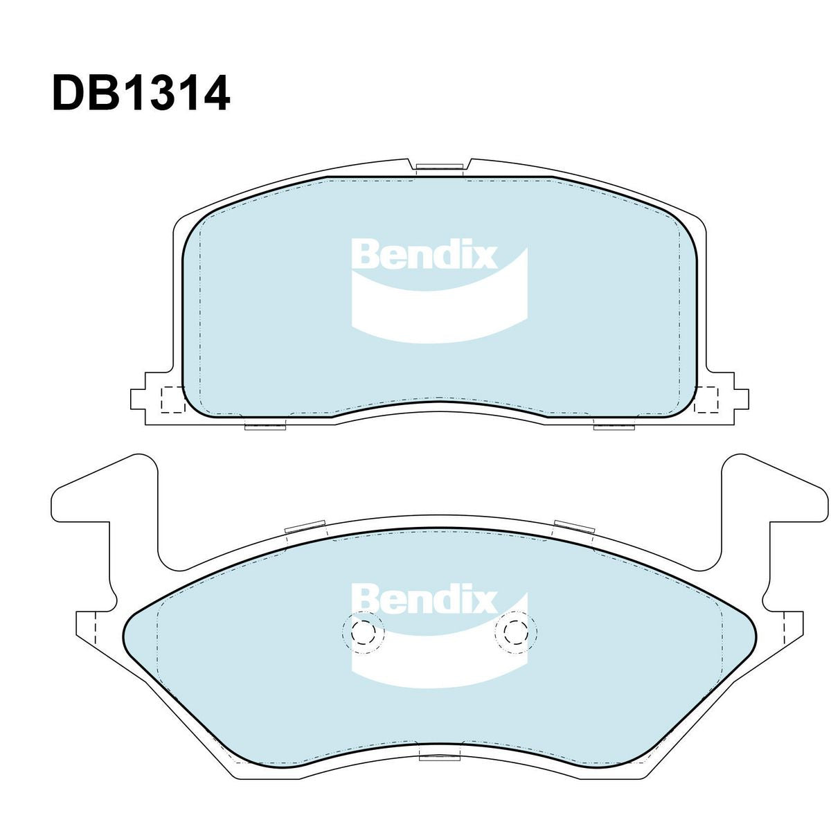 ACDelco Durastop Brake Pad Set ACD1180