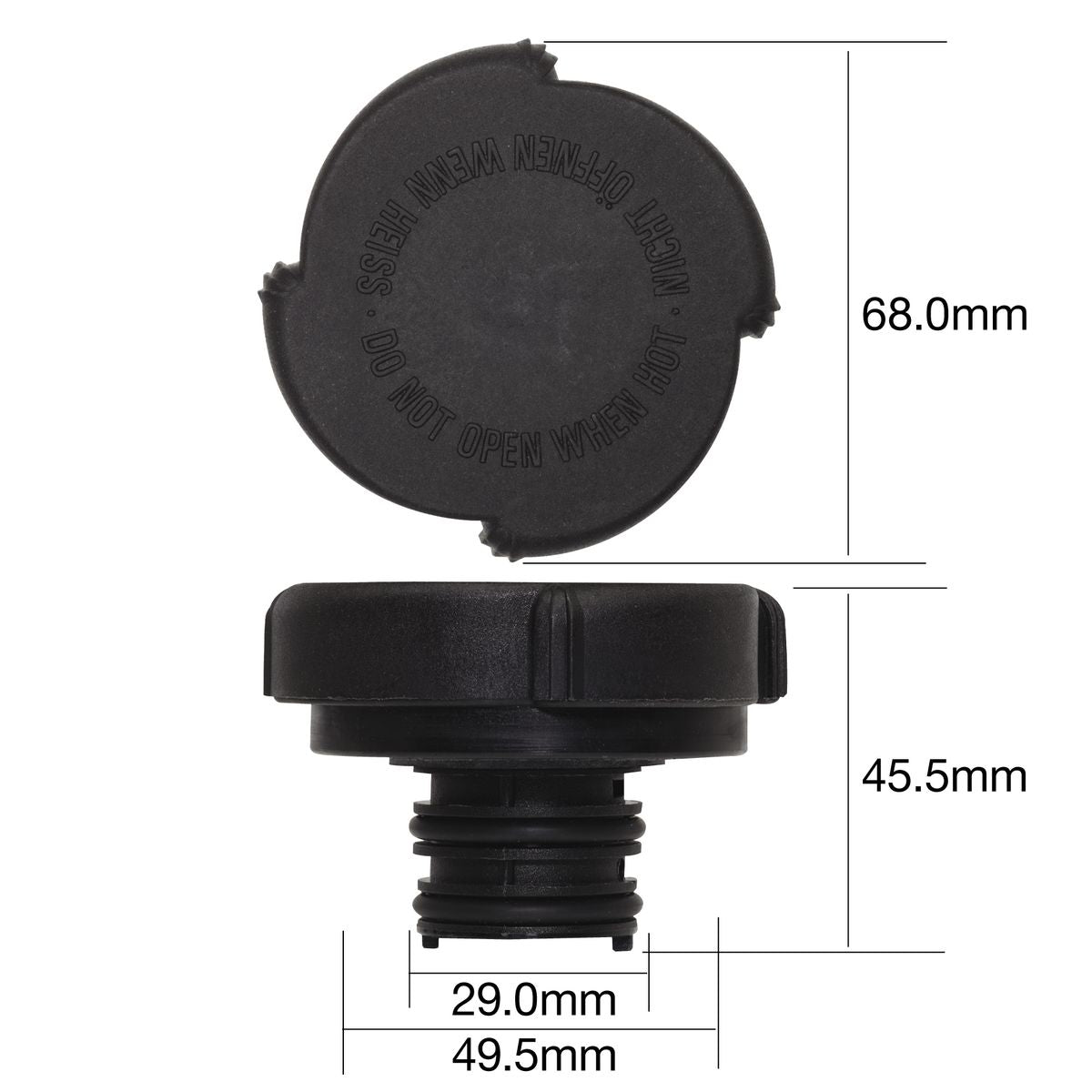 Tridon Recovery Radiator Cap CL30205