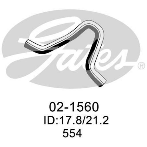 Gates Heater Hose 02-1560
