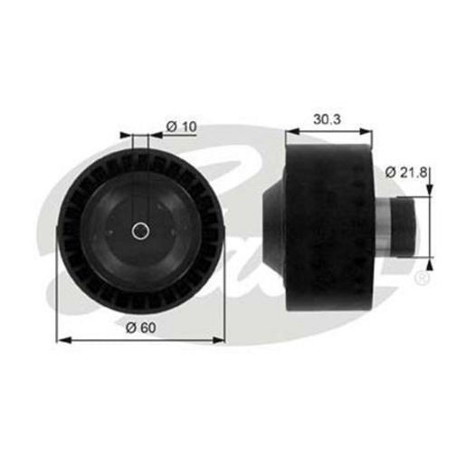 Gates Engine Idler Pulley 36034