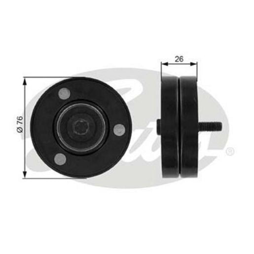 Gates Engine Idler Pulley 36088