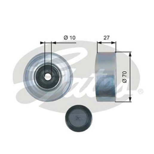 Gates Engine Idler Pulley 36325