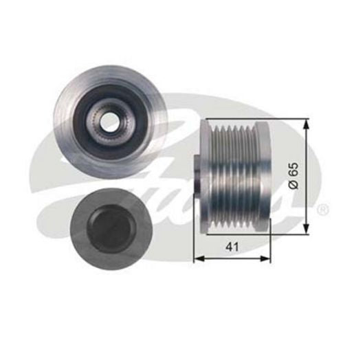 Gates Overrunning Alternator Pulley OAP7125
