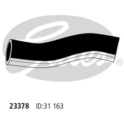 Gates Radiator Hose 23378