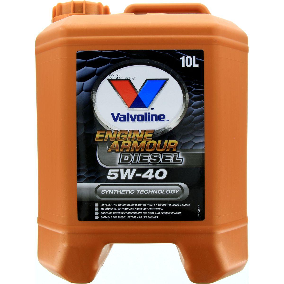 Valvoline Semi Synthetic Engine Armour Diesel Engine Oil 5W-40 10L 1341.1