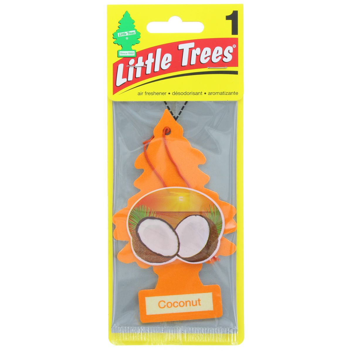 Little Trees Car Air Freshener Coconut 1 Pack