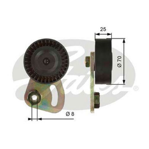 Gates Automatic Belt Tensioner 39019