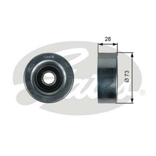 Gates Engine Idler Pulley 36418
