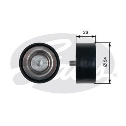 Gates Engine Idler Pulley 36486