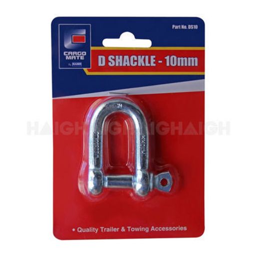 Haigh D Shackle - Cargo Mate 10 mm Si DS10
