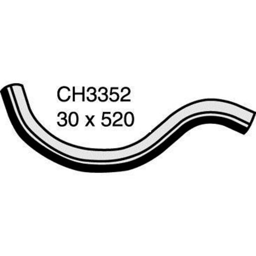 Mackay Top Radiator Hose CH3352