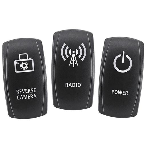 Narva Switch Face 3 Pack 63274BL