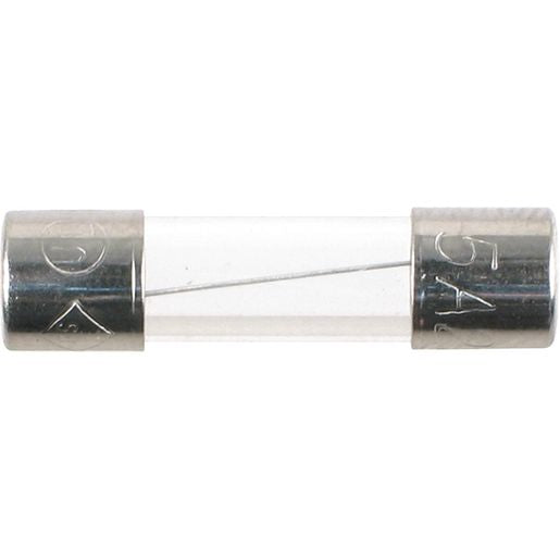 OEX Glass Fuse Electronic 5A 10 Pce ACX1536