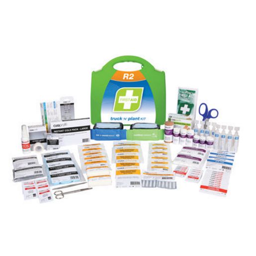 Fastaid First Aid Kit Truck & Plant Operators Kit, Plastic Portable R2 FAR2T20