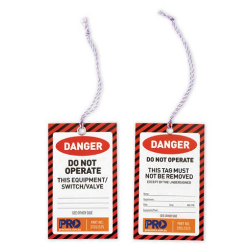 Prochoice Dont Operate Safety Tags STD12575