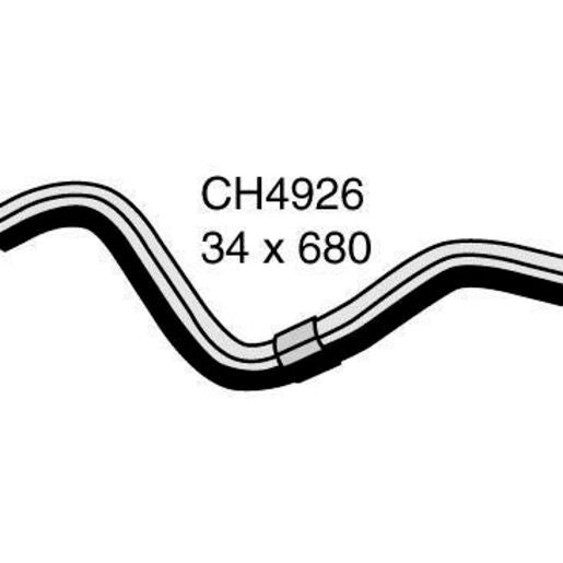 Mackay Bottom Radiator Hose CH4926