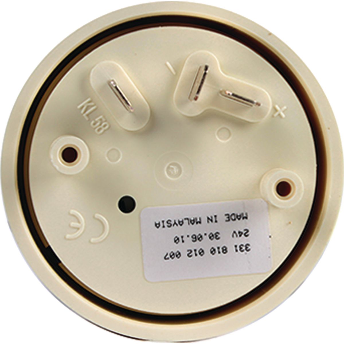 VDO Analogue Hour meter Illuminated 52mm Round 24V 331810012007